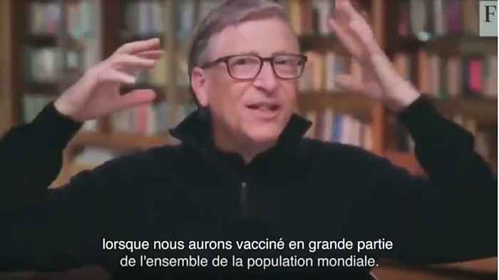 Gates vaccine le monde entier