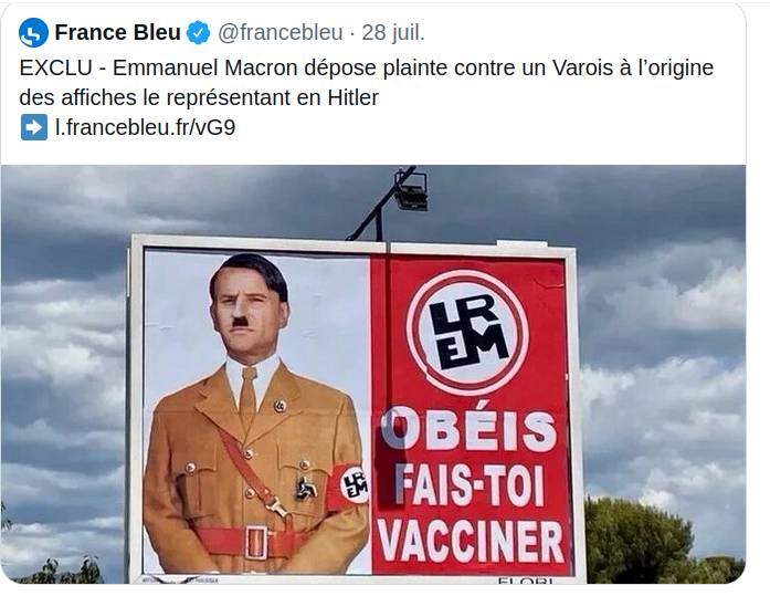 Macron Hitler